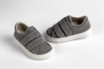 Πρακτικά Σουέτ Sneakers Βάπτισης με Αυτοκόλλητα για Μικρούς Κυρίους EVERKID Α534Ρ - Image 2