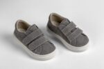 Πρακτικά Σουέτ Sneakers Βάπτισης με Αυτοκόλλητα για Μικρούς Κυρίους EVERKID Α534Ρ