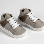 Στιλάτα High-Top Sneakers Βάπτισης  για Μικρούς Κυρίους EVERKID Α539Ε