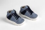 Στιλάτα High-Top Sneakers Βάπτισης  για Μικρούς Κυρίους EVERKID Α539Μ
