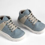 Στιλάτα High-Top Sneakers Βάπτισης  για Μικρούς Κυρίους EVERKID Α539Ρ