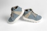 Στιλάτα High-Top Sneakers Βάπτισης  για Μικρούς Κυρίους EVERKID Α539Ρ - Image 4