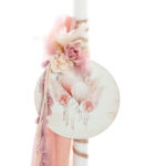 "Τρυφερή Τουλίπα: Βαπτιστικό Σετ με Ψάθινο Καλάθι" ΣΔΣ 2535 BELLIS - Image 2