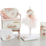 "Πεταλούδες και Όνειρα: Βαπτιστικό Σετ με Ξύλινο Μπαούλο για την Ιωάννα" ΣΔΣ ΣΚΒ 2510 BELLIS