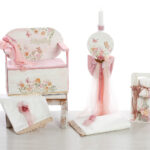 "Πεταλούδες και Όνειρα: Βαπτιστικό Σετ με Ξύλινο Μπαούλο" ΣΔΣ 2509 BELLIS