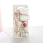 "Πεταλούδες για την Ευαγγελία: Βαπτιστικό Σετ με Ξύλινο Μπαούλο" ΣΚΒ 2527 BELLIS - Image 4