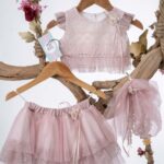 Ρομαντικό Βαπτιστικό Σετ "Ροζ Ονειρο" Κ1082500 ΜΒ