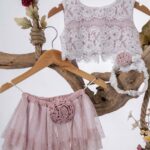 Ροζ Δαντελένιο Όνειρο για Βάπτιση Κ62 25000 ΜΒ