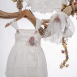 Η Γλυκύτητα της Πρώτης Ευχής: Βαπτιστικό Σύνολο με Λουλούδια και Δαντέλα ΜΒ Κ29Ε