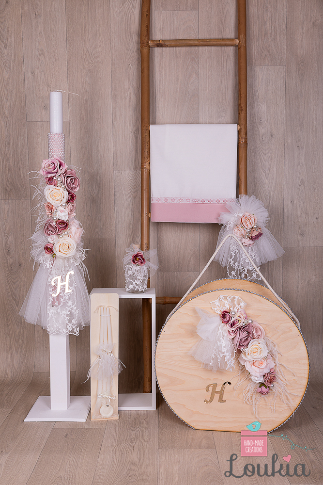 Βαπτιστικό πακέτο για κορίτσι Χειροποίητο με Λουλούδια -09 Βαπτιστικό πακέτο για κορίτσι Χειροποίητο με Λουλούδια -09