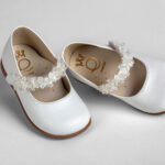 Λευκά Βαπτιστικά Παπούτσια "Princess Sparkle" everkid K560A