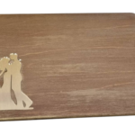 Δίσκος γάμου ξύλινος 802314 Β&Β