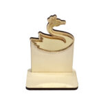 Μπομπονιέρα βάπτισης για κορίτσι-ΚΥΚΝΟΣ-Β&Β