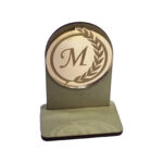 Μπομπονιέρα βάπτισης ΜΟΝΟΓΡΑΜΜΑ ΕΛΙΑ-Β&Β