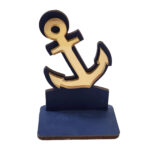 Μπομπονιέρα βάπτισης για αγόρι ΑΓΚΥΡΑ Β&Β