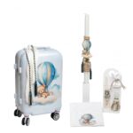 Βαπτιστικό πακέτο για κορίτσι Β&Β ΑΡΚΟΥΔΑΚΙ ΑΕΡΟΣΤΑΤΟ