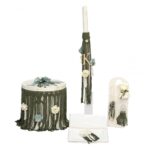 Βαπτιστικό πακέτο για κορίτσι MACRAME ΛΟΥΛΟΥΔΙ ΜΟΝΟΓΡΑΜΜΑ Β&Β