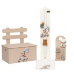 Βαπτιστικό πακέτο για αγόρι ΑΡΚΟΥΔΑΚΙ-ΑΥΤΟΚΙΝΗΤΑΚΙ Β&Β