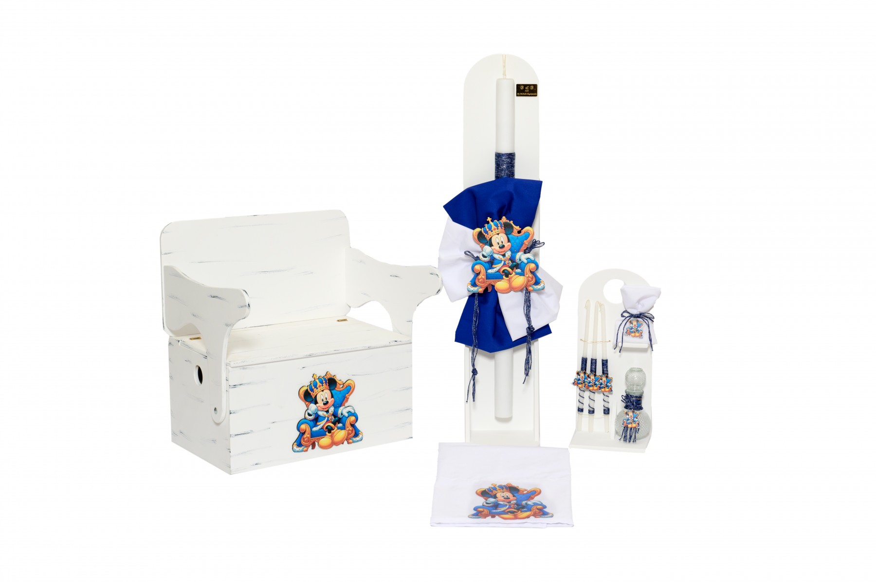 Βαπτιστικό πακέτο για αγόρι PRINCE MOUSE Β&Β Βαπτιστικό πακέτο για αγόρι PRINCE MOUSE Β&Β - Image 1