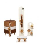 Βαπτιστικό πακέτο για κορίτσι πον-πον Β&Β