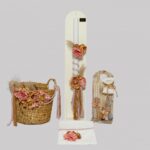 Βαπτιστικό πακέτο για κορίτσι ΗΛΙΟΚΑΜΜΕΝΑ ΛΟΥΛΟΥΔΙΑ B&B