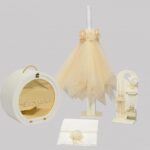 Βαπτιστικό πακέτο για κορίτσι ΦΩΤΙΖΟΜΕΝΟ ΟΝΟΜΑ-ΛΟΥΛΟΥΔΙ-Β&Β