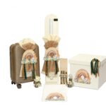 Βαπτιστικό πακέτο για κορίτσι ΟΥΡΑΝΙΟ ΤΟΞΟ ΜΕ ΖΩΑΚΙΑ Β&Β