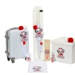 Βαπτιστικό πακέτο για κορίτσι με θέμα ΣΚΥΛΑΚΙΑ Β&Β