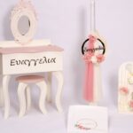 Βαπτιστικό πακέτο για κορίτσι ΛΟΥΛΟΥΔΙ-ΦΩΤΙΖΟΜΕΝΟ ΟΝΟΜΑ