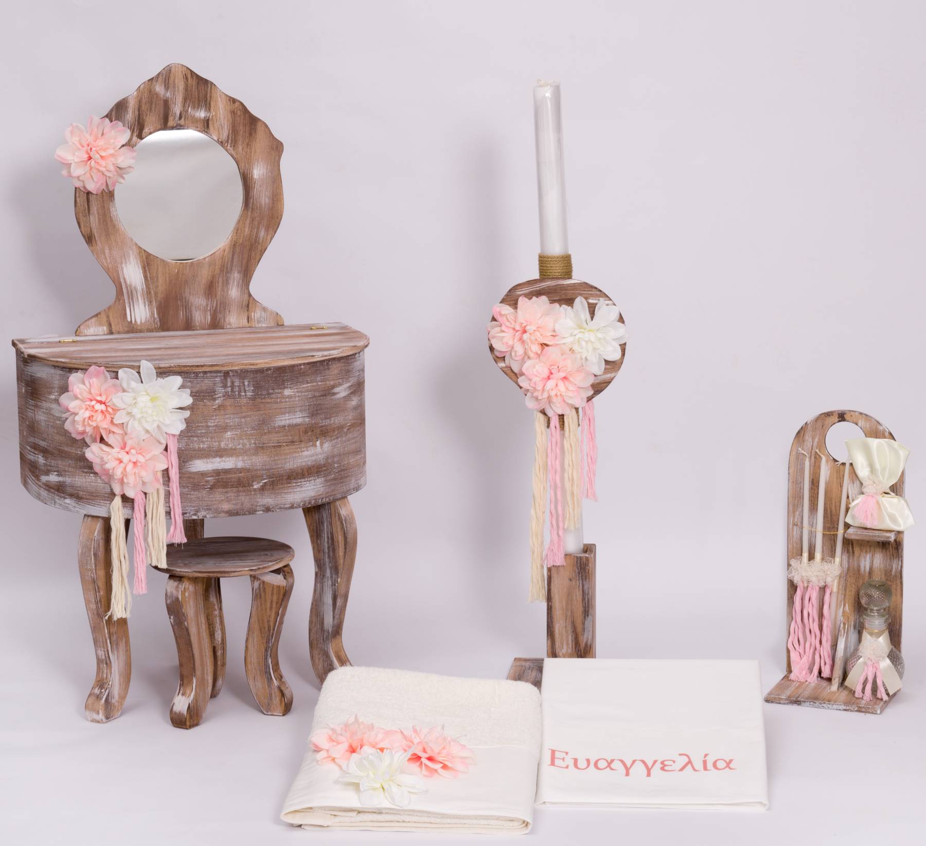 Πακέτο βάπτισης για κορίτσι BOHO ΛΟΥΛΟΥΔΙ Πακέτο βάπτισης για κορίτσι BOHO ΛΟΥΛΟΥΔΙ