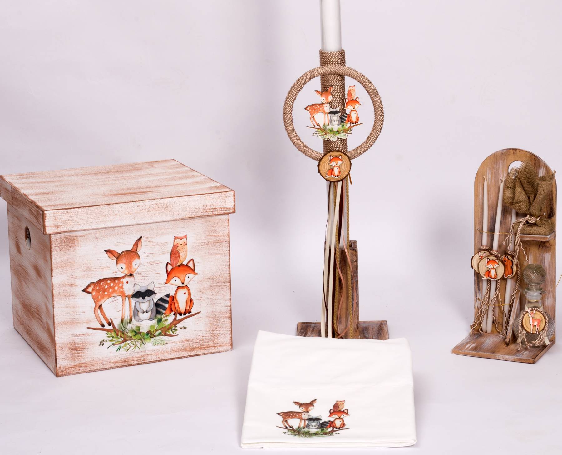 Πακέτο βάπτισης για αγόρι ΖΩΑΚΙΑ ΤΟΥ ΔΑΣΟΥΣ Πακέτο βάπτισης για αγόρι ΖΩΑΚΙΑ ΤΟΥ ΔΑΣΟΥΣ