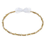 Χειροποίητα Επάργυρα Στέφανα Γάμου με Χρυσές Λεπτομέρειες novaΚΣ152