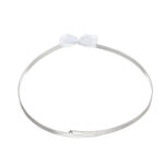 Κλασικά Επάργυρα Στέφανα Γάμου με Απλή Λαμπερή Υφή novaΚΣ358