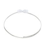 Επάργυρα Στέφανα Γάμου με Σφυρήλατες Λεπτομέρειες novaΚΣ362