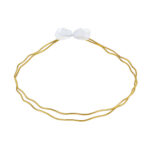 Επάργυρα Στέφανα Γάμου με Διπλό Κυματιστό Σχέδιο novaΚΣ365