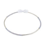 Επαργυρωμένα Στέφανα Γάμου με Κρυστάλλινες Λεπτομέρειες novaΚΣ374