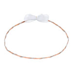 Επάργυρα Στέφανα Γάμου με Ροζ Χρυσό & Ασημένιο Δέσιμο novaΚΣ431