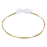 Επάργυρα Στέφανα Γάμου με Χρυσές & Ασημένιες Λεπτομέρειες novaΚΣ433