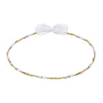 Επάργυρα Στέφανα Γάμου «Αιθέρια Λάμψη» Nova458Α