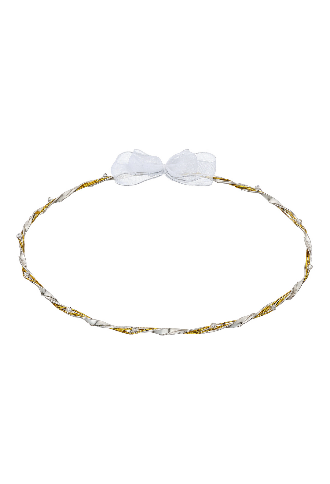 Επάργυρα Δίχρωμα Στέφανα Γάμου με Λαμπερά Στοιχεία: Αέρινη Κομψότητα novaΚΣ 464 Επάργυρα Δίχρωμα Στέφανα Γάμου με Λαμπερά Στοιχεία: Αέρινη Κομψότητα novaΚΣ 464 - Image 1