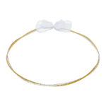 Επάργυρα Δίχρωμα Στέφανα Γάμου με Απαλή Πλέξη: Αέρινη Ρομαντικότητα novaΚΣ 489