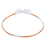 Επάργυρα Στέφανα Γάμου με Λεπτομέρεια Φιόγκου nova ΚΣ 536