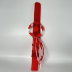 Λαμπάδα Πασχαλινή - Ποδοσφαιρική σε Κόκκινο Χρώμα