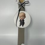 Λαμπάδα Πασχαλινή για αγόρι  Boss Baby" ΧΕΙΡΟΠΟΙΗΤΗ - Image 2