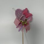 Πασχαλινή Ρομαντική Λαμπάδα για κορίτσι Πεταλούδα της Αγάπης" - Image 2