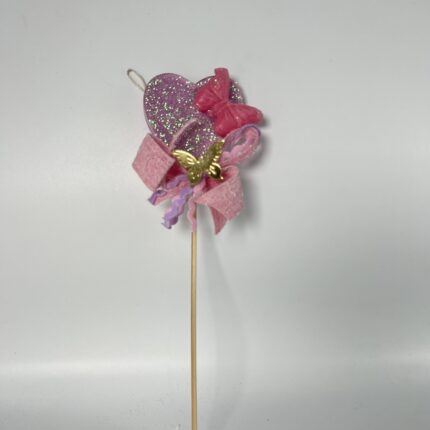 Πασχαλινή Ρομαντική Λαμπάδα για κορίτσι Πεταλούδα της Αγάπης"