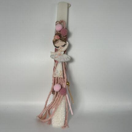 Πασχαλινή Λαμπάδα για κορίτσι Χορός της Μπαλαρίνας""ΧΕΙΡΟΠΟΙΗΤΗ