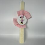 Πασχαλινή Λαμπάδα- με Ροζ Διακόσμηση και Αγαπημένο Χαρακτήρα ΧΕΙΡΟΠΟΙΗΤΗ. 🎀✨