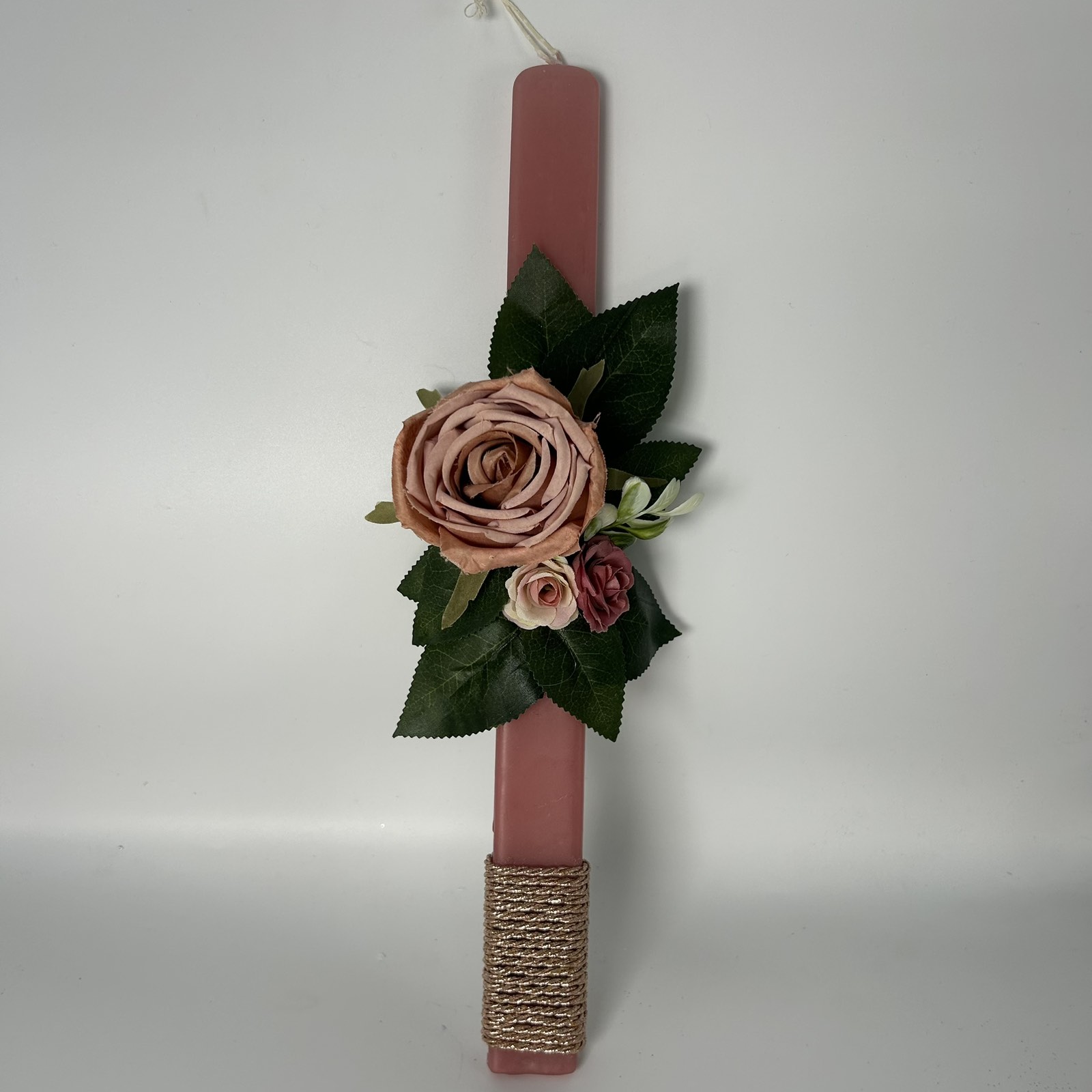 Πασχαλινή"Ανοιξιάτικη Ρομαντική Λαμπάδα με Τριαντάφυλλα" ΧΕΙΡΟΠΟΙΗΤΗ Πασχαλινή"Ανοιξιάτικη Ρομαντική Λαμπάδα με Τριαντάφυλλα" ΧΕΙΡΟΠΟΙΗΤΗ