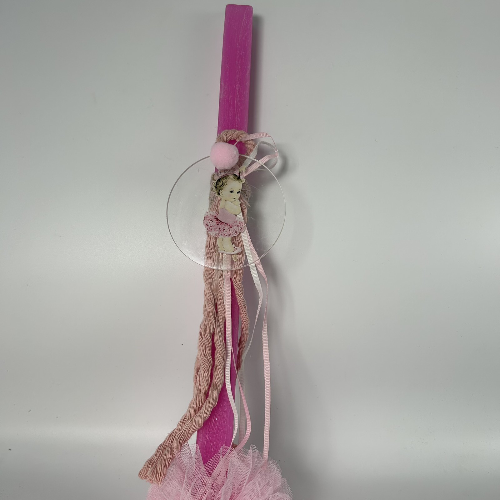 Πασχαλινή Λαμπάδα Ροζ Όνειρο ΧΕΙΡΟΠΟΙΗΤΗ Πασχαλινή Λαμπάδα Ροζ Όνειρο ΧΕΙΡΟΠΟΙΗΤΗ